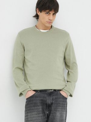Zielony sweter bawełniany Wrangler