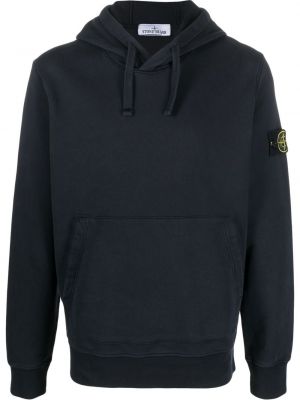 Hoodie Stone Island blå