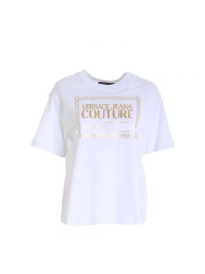 Koszulka z okrągłym dekoltem Versace Jeans Couture