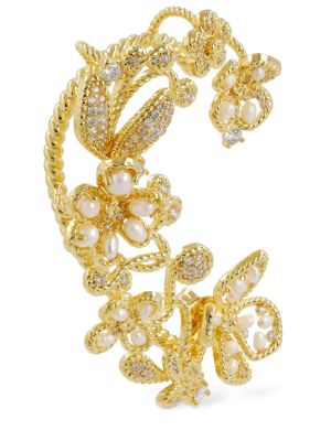 Fülbevaló gyöngyökkel Zimmermann aranyszínű