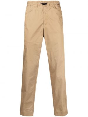 Pantalon en coton Moncler marron
