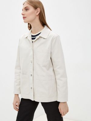 Джинсовая куртка Wood Wood, белая