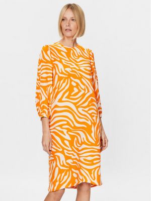 Kleid Seidensticker orange