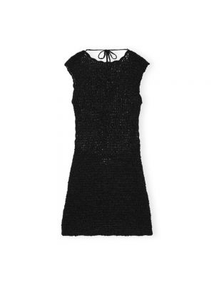 Sukienka mini Ganni czarna