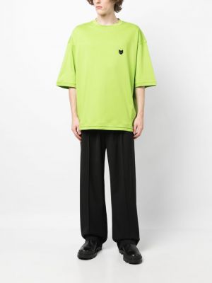 Bavlněné tričko Zzero By Songzio zelené