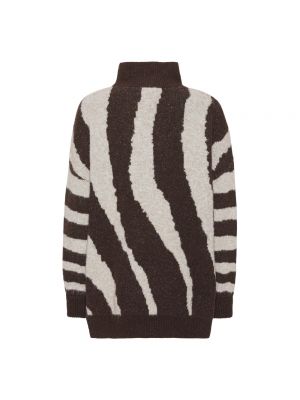 Sweter w zebrę A-view