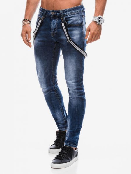 Skinny jeans Edoti blau
