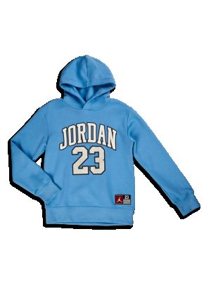 Hoodie en coton Jordan bleu