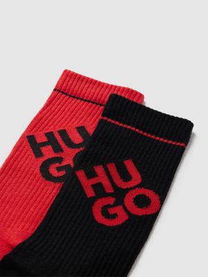 Skarpety Hugo czerwone