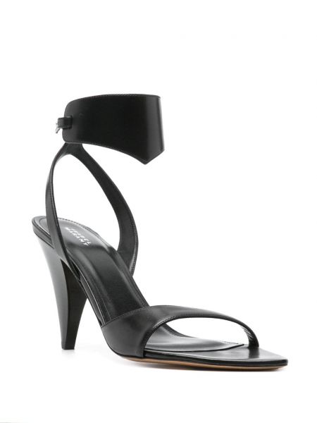 Kožené sandály Isabel Marant černé