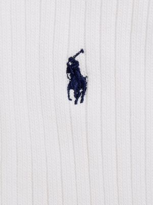 Skarpety bawełniane Polo Ralph Lauren białe