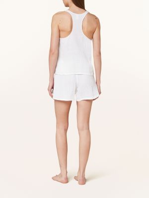Piżama Calvin Klein biała