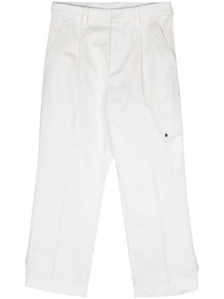 Rovné nohavice Oamc biela