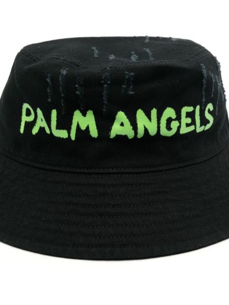 Raštuotas medvilninis kepurė Palm Angels