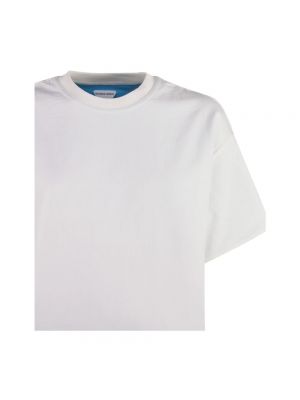 Koszulka bawełniana Bottega Veneta biała