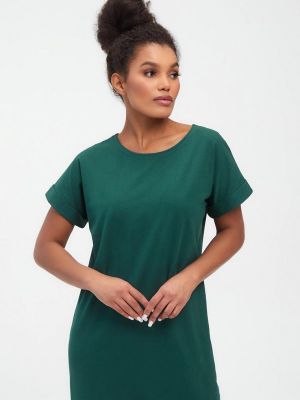 Платье-футболка Bornsoon зеленое