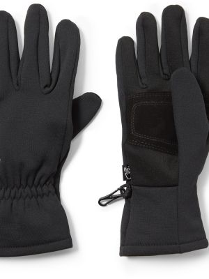 Флисовые сенсорные перчатки Black Diamond® черные