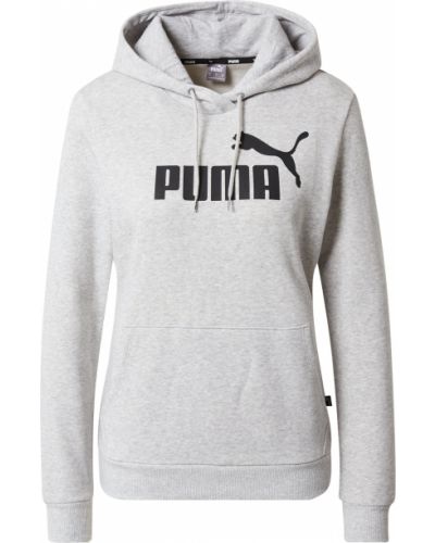 Меланжов пуловер с качулка Puma