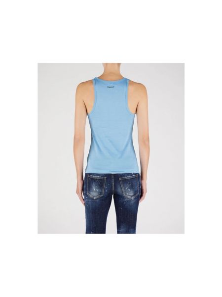 Top Dsquared2 azul