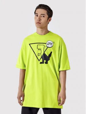 T-shirt oversize Togoshi vert