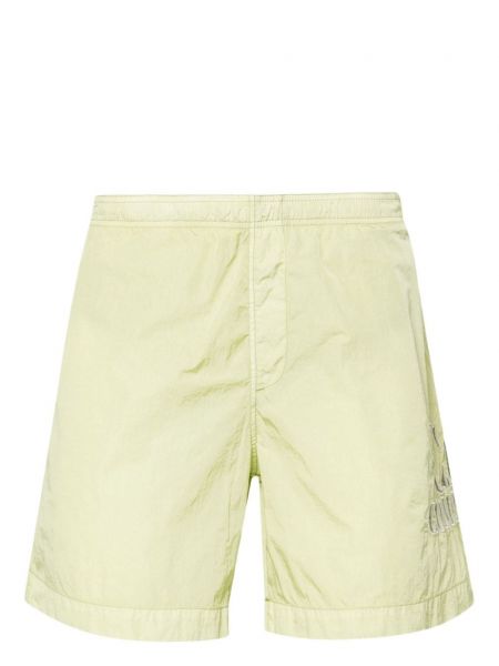 Kratke hlače z vezenjem C.p. Company zelena
