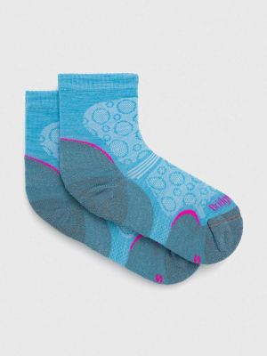 Čarape od merino vune Bridgedale plava
