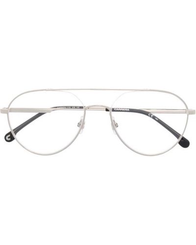 Oversized γυαλιά Carrera ασημί