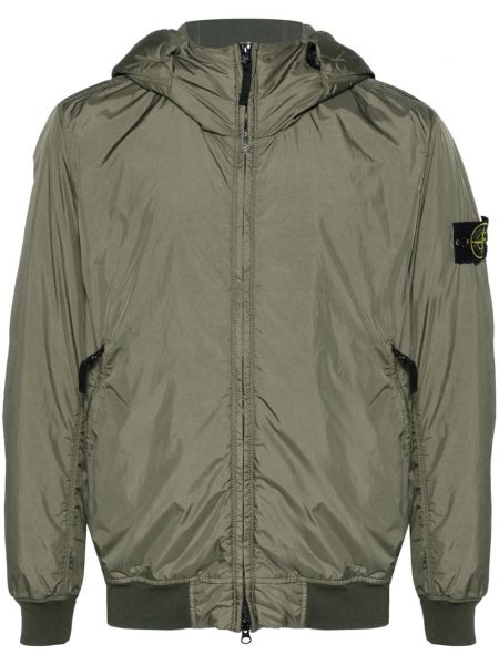 Uzun ceket Stone Island yeşil