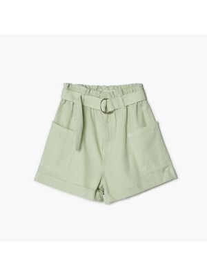 Džínové šortky Cropp, zelená