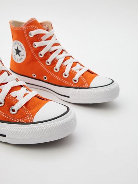 Кеды Converse оранжевые