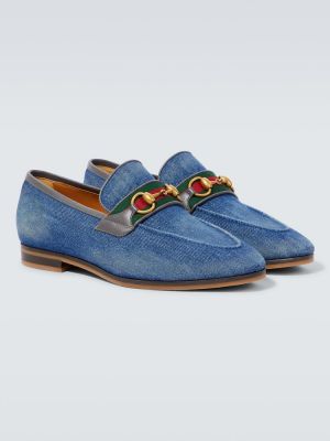 Loafers Gucci modré