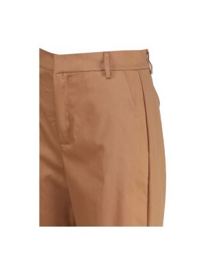 Pantalones de algodón Andamane marrón