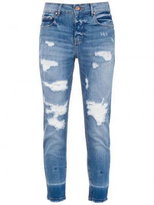 Skinny fit džínsy Amapô modrá