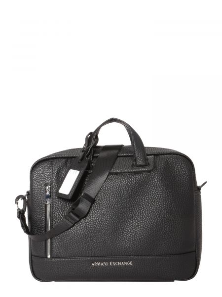 Чанта за лаптоп Armani Exchange черно
