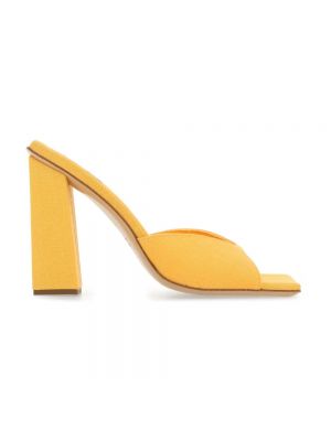 Sandały Gia Borghini żółte