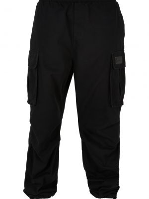 „cargo“ stiliaus kelnės Karl Kani juoda