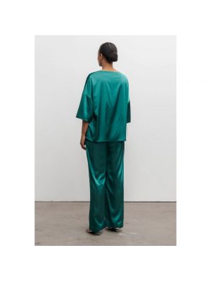 Pantalones de raso Ahlvar Gallery verde
