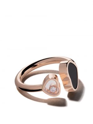 Z růžového zlata prsten Chopard