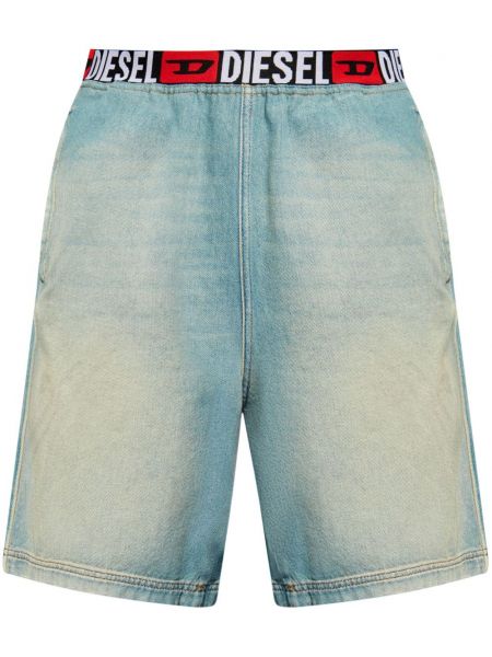 Denimshorts Diesel blå