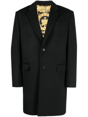 Černý kabát Versace