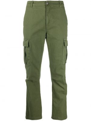 Pantalones cargo con bolsillos P.a.r.o.s.h. verde