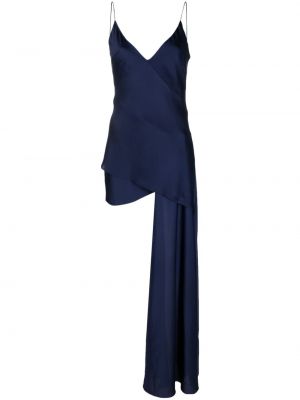 Asimetrična koktel haljina Ttswtrs plava