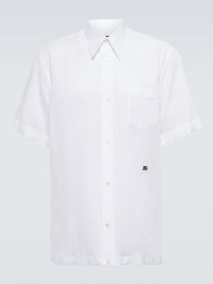 Camicia di lino Dolce&gabbana bianco
