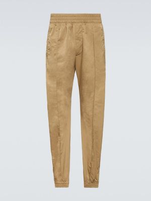 Pantalones de chándal con cremallera Bottega Veneta marrón