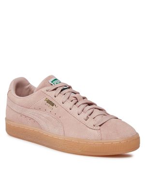 Sneakers σουέντ Puma Suede ροζ