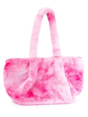 Пуховая сумка с эффектом тай-дай Skinnydip London розовая
