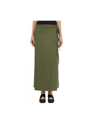 Długa spódnica Lemaire zielona