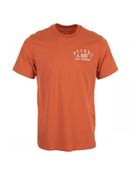 Tričko s krátkými rukávy Nike oranžové