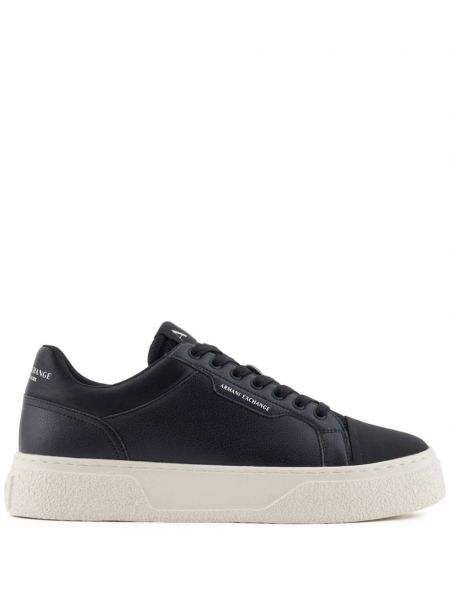 Baskılı sneaker Armani Exchange siyah