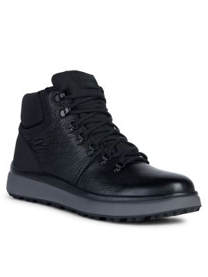 Kotníkové boty Geox černé